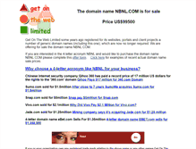 Tablet Screenshot of nbnl.com
